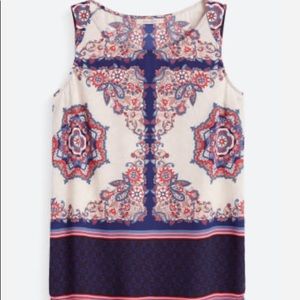 41 Hawthorne Lyons crew neck blouse